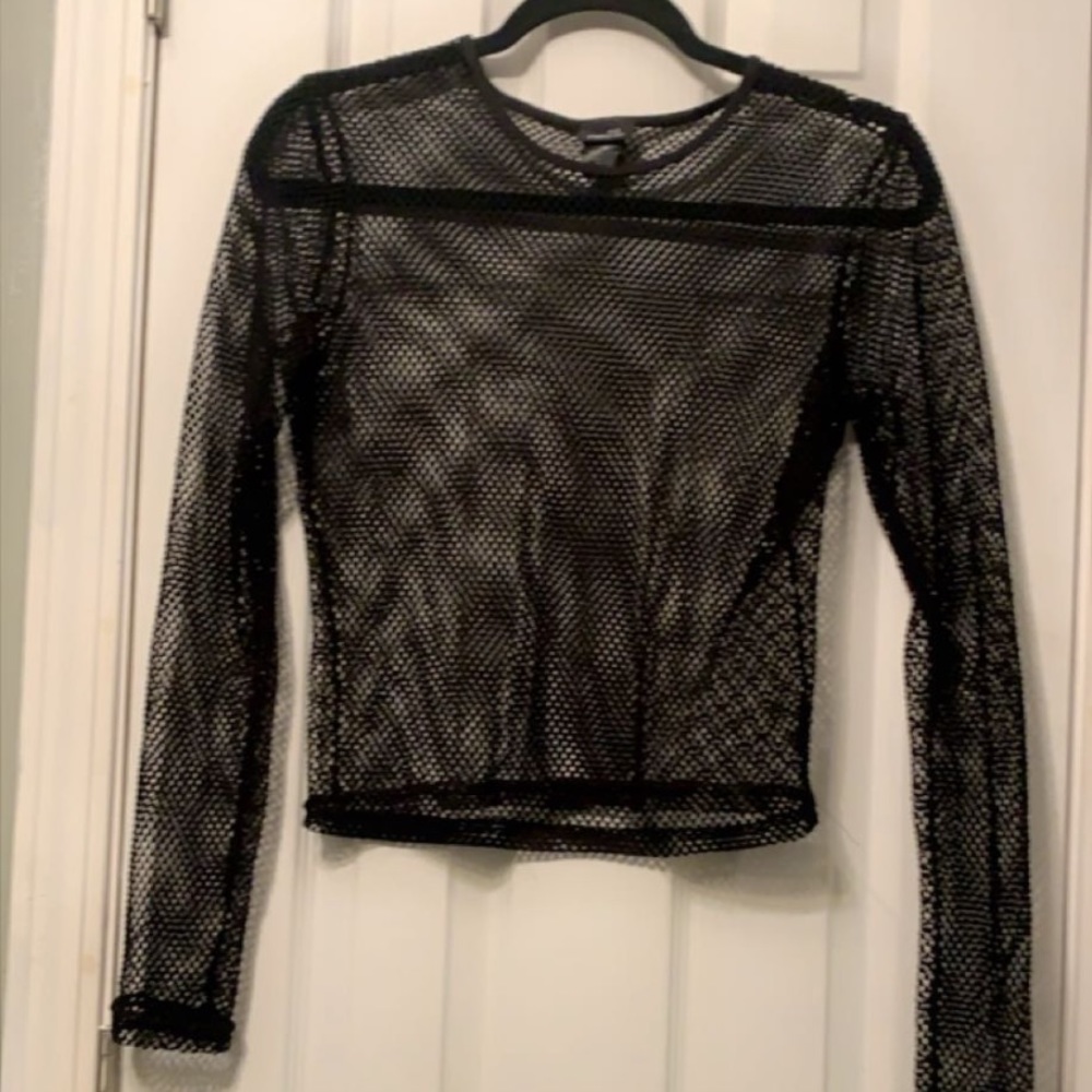 Rue 21 Mesh Fishnet Top